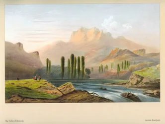 Carlo Bossoli. Valle di Demerji